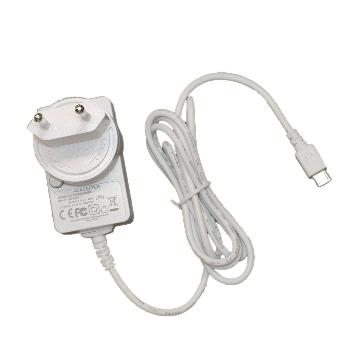 Alimentatore USB 5V/2.5A HDWcam - EASYTEAR® All in One devices